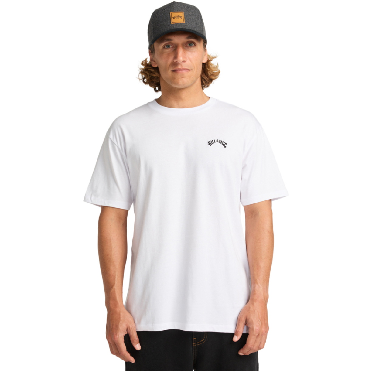 2026 Billabong Mens Arch Crew T-Shirt EBYKT00100 - White